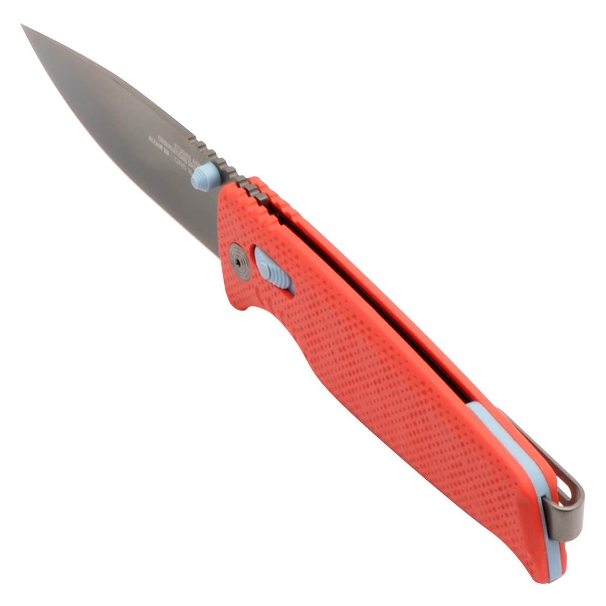 фото Складной нож sog altair xr, сталь cryo 154cm, рукоять grn, красный