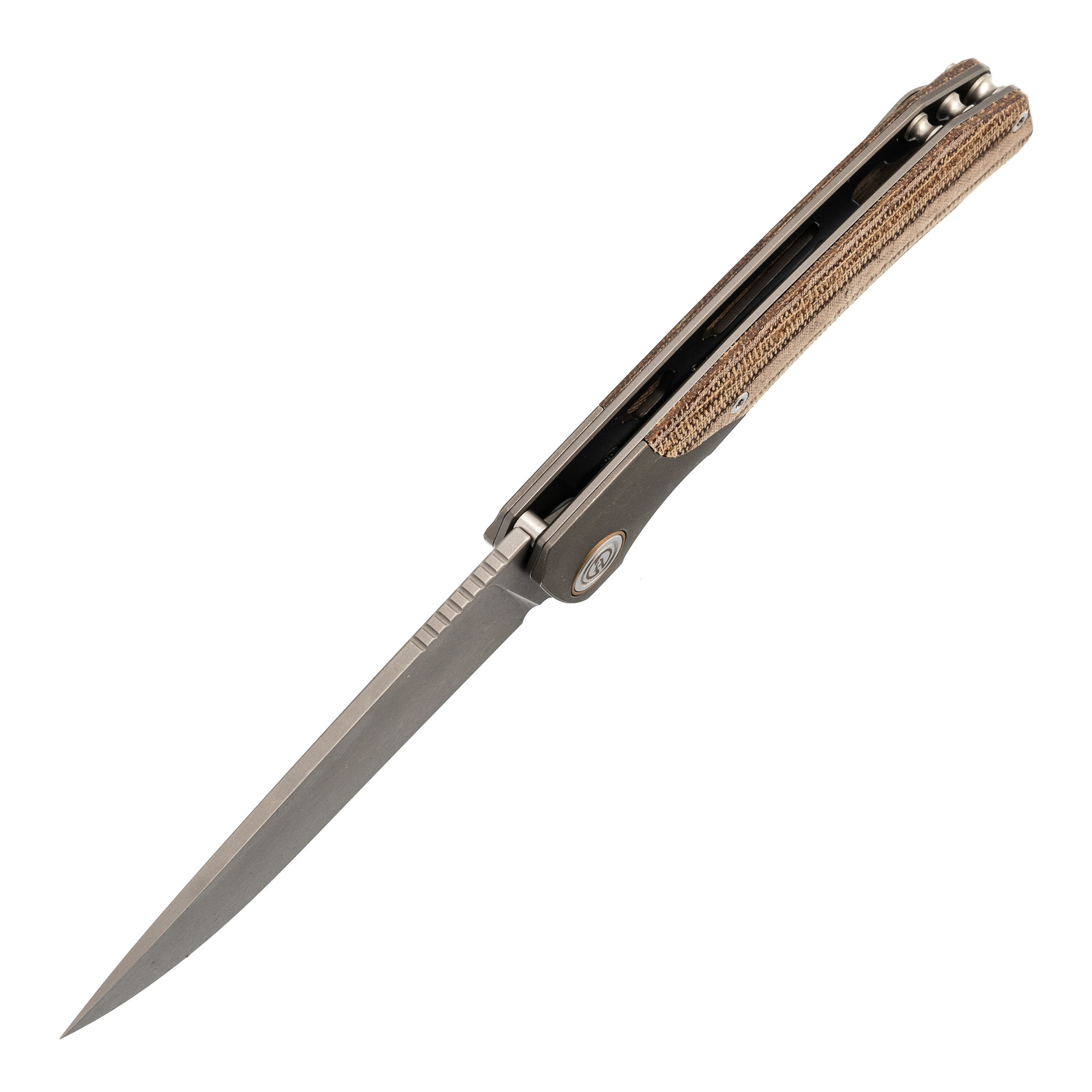 Складной нож Maxace Goliath Micarta, сталь Bohler K110 - фото 2