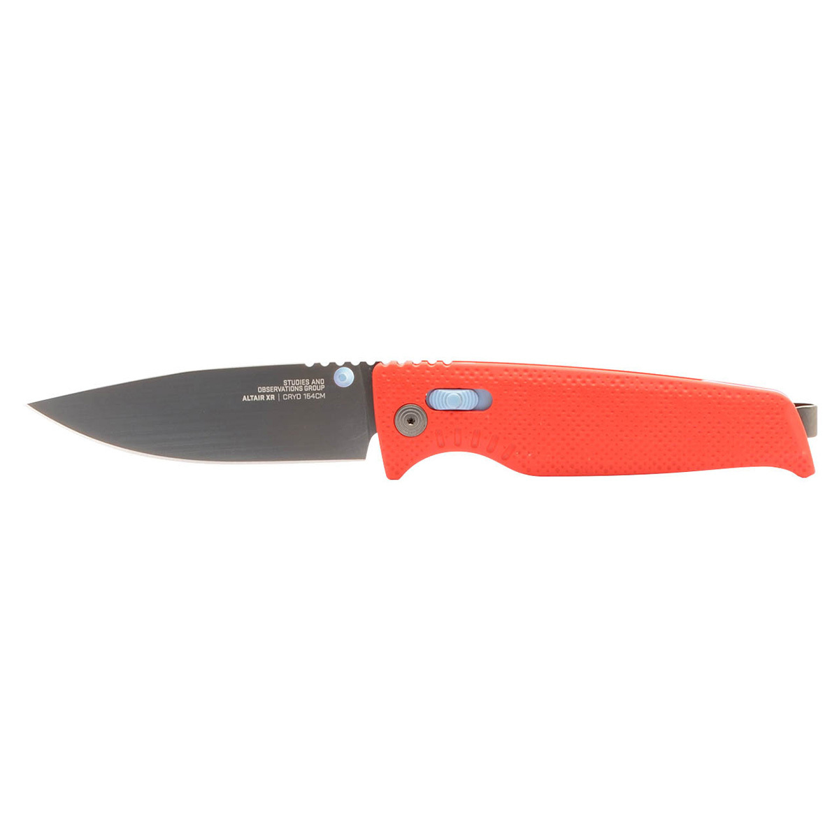 фото Складной нож sog altair xr, сталь cryo 154cm, рукоять grn, красный
