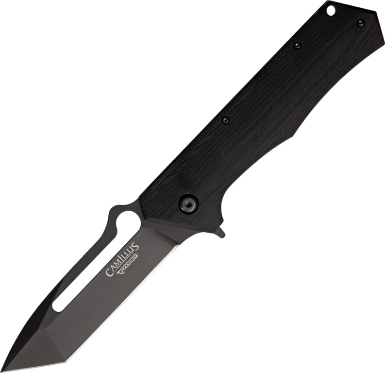 Нож складной Camillus Beast, Carbonitride Titanium® VG-10 Steel, G-10