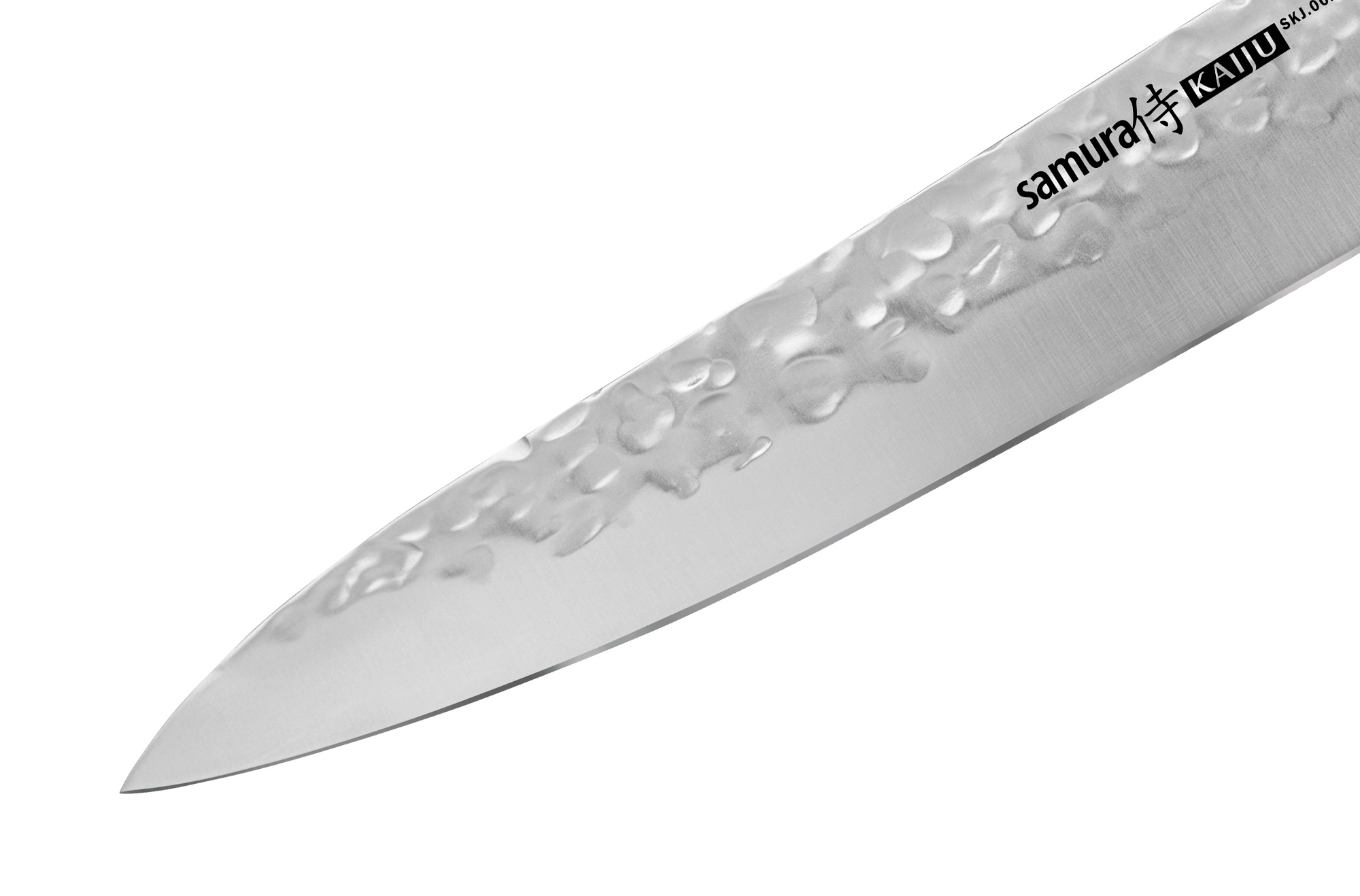 Нож кухонный Samura KAIJU универсальный - SKJ-0023, сталь AUS-8, рукоять дерево, 150 мм - фото 2
