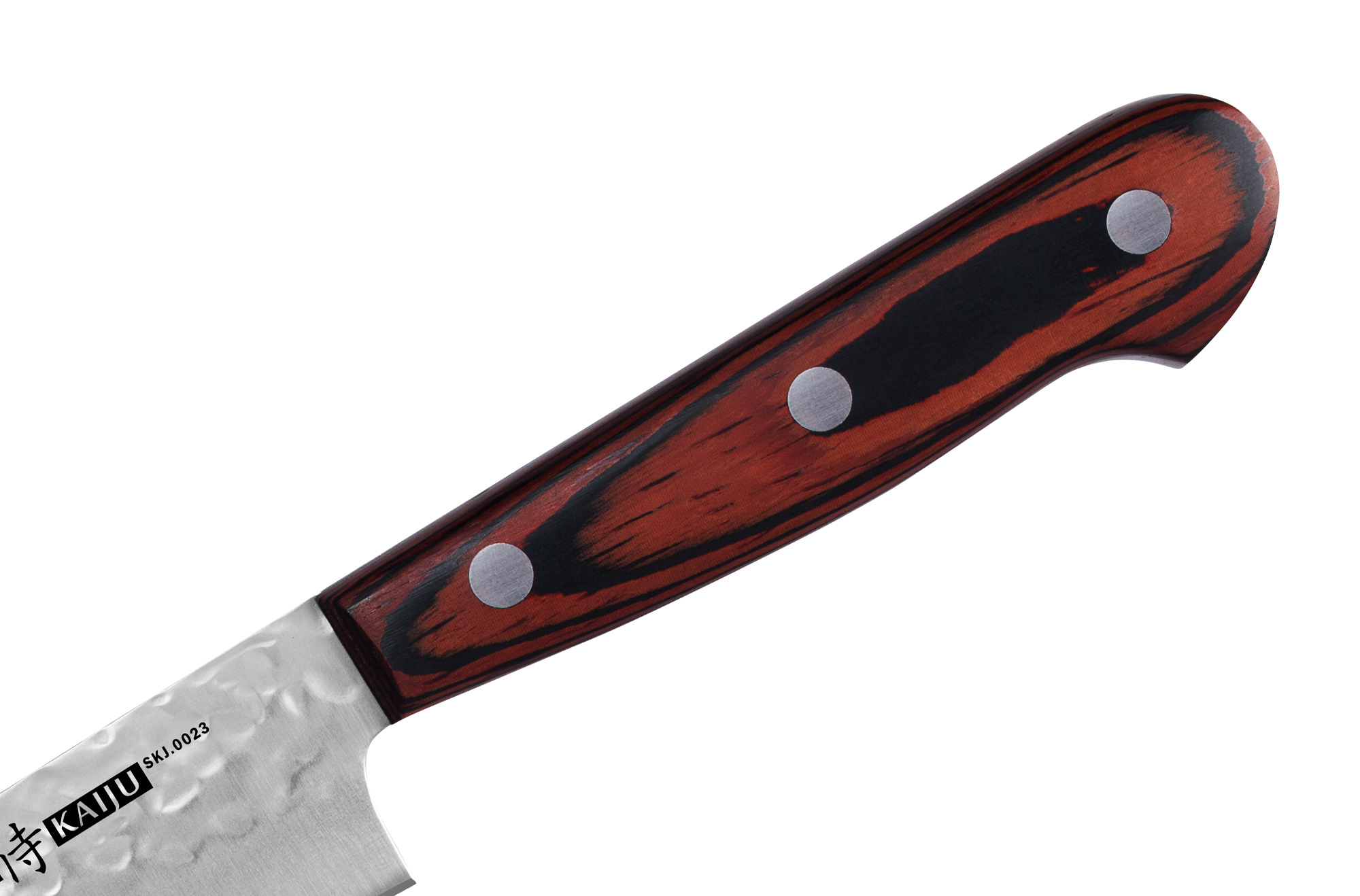 Нож кухонный Samura KAIJU универсальный - SKJ-0023, сталь AUS-8, рукоять дерево, 150 мм - фото 3