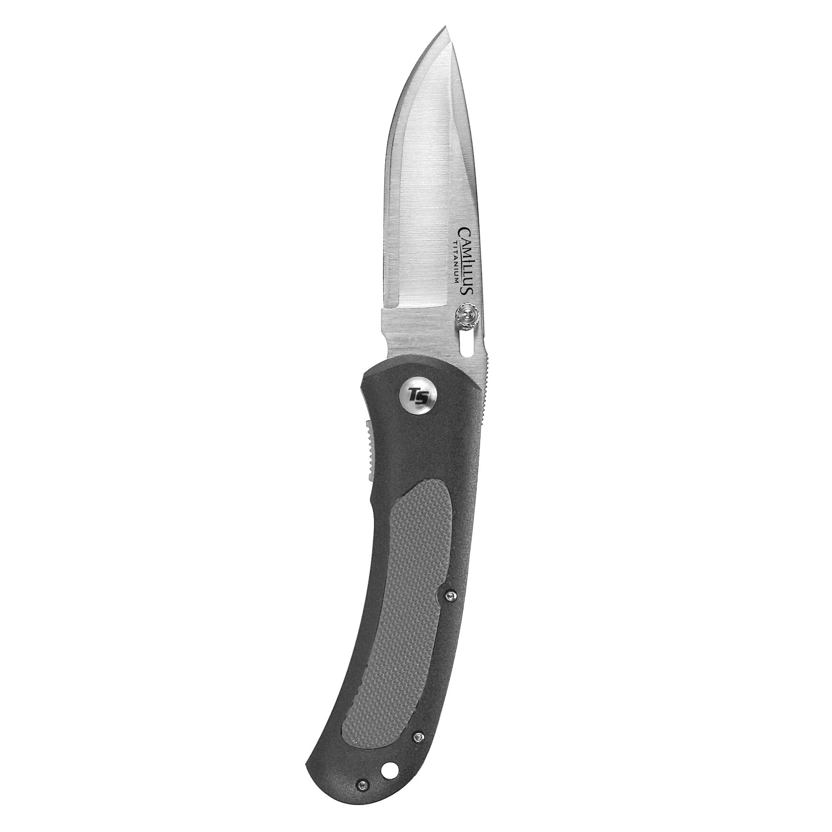 Нож складной со сменным лезвием клинка Camillus TigerSharp®, сталь 420J2, рукоять Zytel®, чёрный от Ножиков