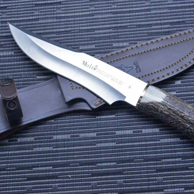 Нож с фиксированным клинком Magnum Stag Handle 19.0 см. - фото 6