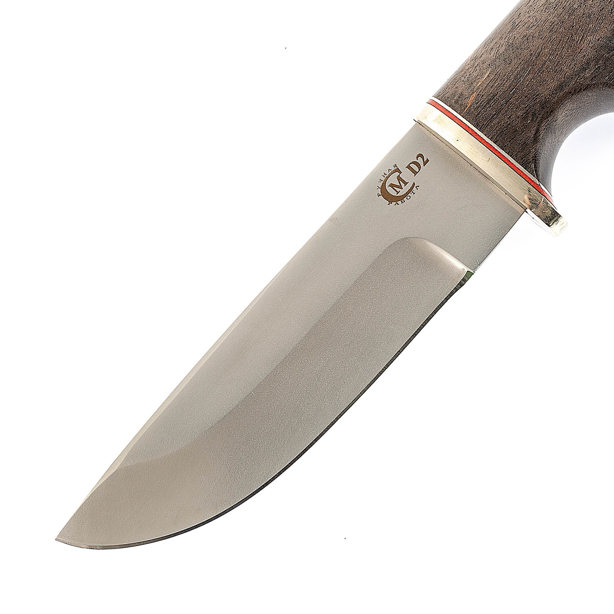 Нож Егерь, сталь D2, рукоять карельская береза - фото 2