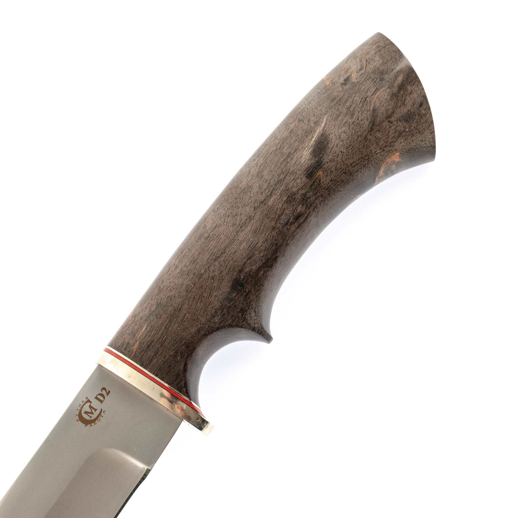 Нож Егерь, сталь D2, рукоять карельская береза - фото 3