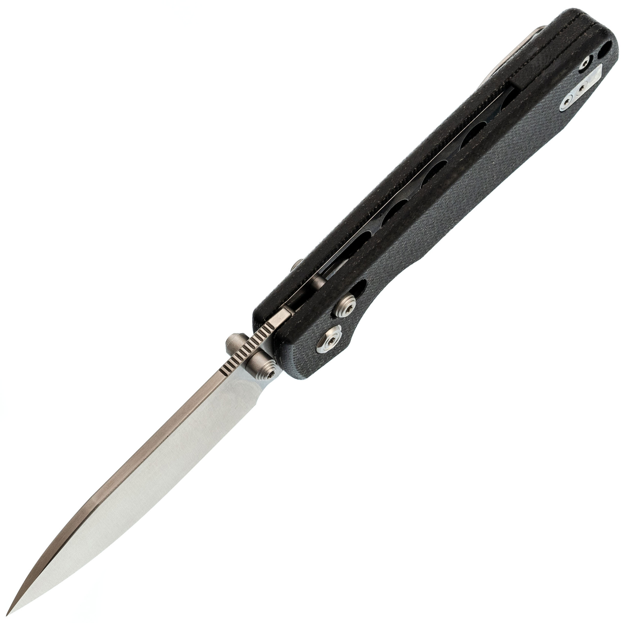 Складной нож Raccoon CB Vosteed, сталь 14C28N, рукоять микарта, черный - фото 2