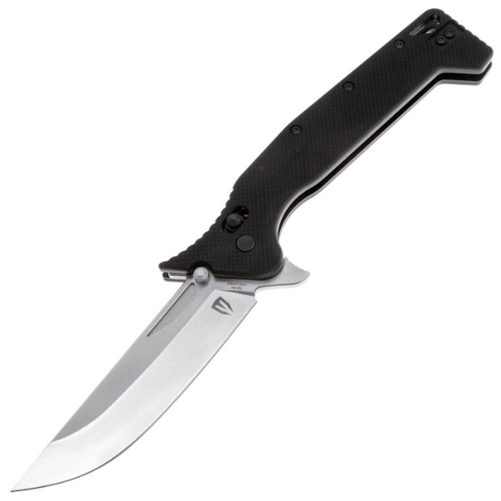

Складной нож Obertech ns-02 Normal straight, сталь VG-10, рукоять G10, черный