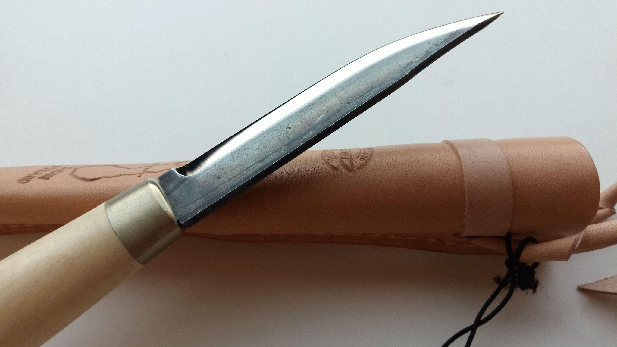 Нож Marttiini Arctic Circle, сталь X75Cr1, рукоять береза, коричневый - фото 7