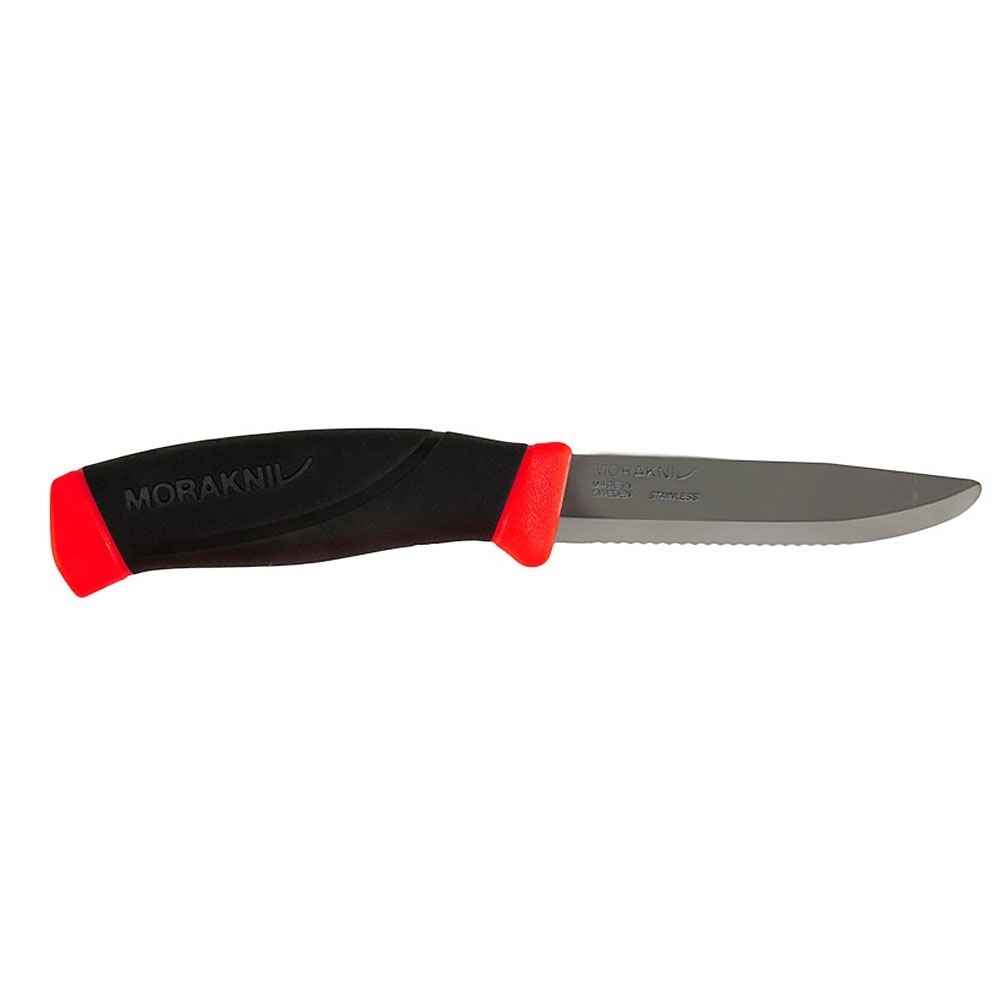 Нож с фиксированным лезвием Morakniv Companion F Rescue, сталь Sandvik 12С27, рукоять резина/пластик от Ножиков