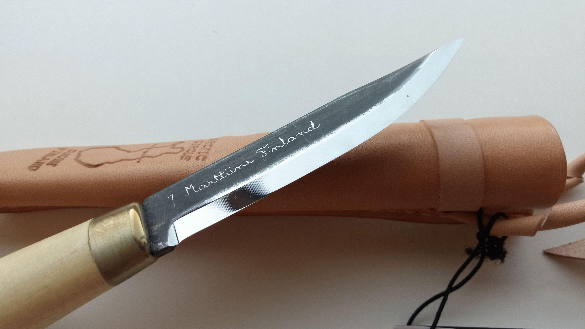 Нож Marttiini Arctic Circle, сталь X75Cr1, рукоять береза, коричневый - фото 6
