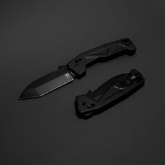 Фото Складной нож Obertech ns-03 Tanto, сталь VG-10, рукоять G10, черный