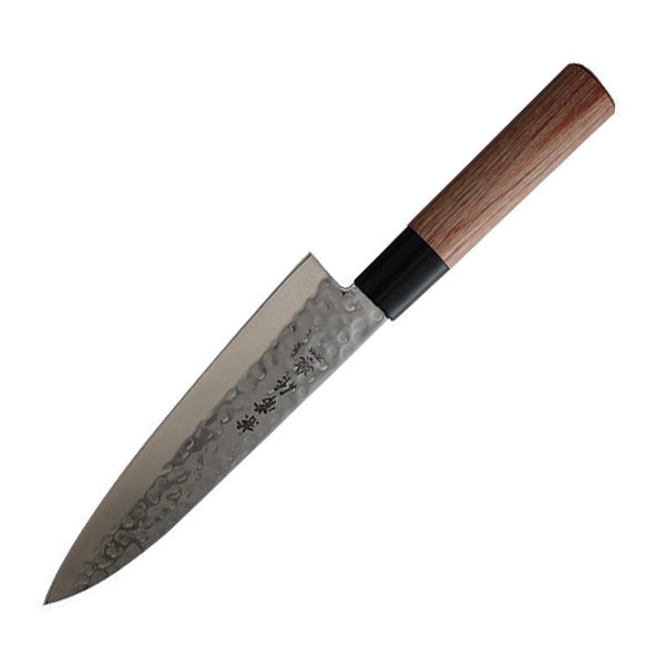 Нож Шефа Kanetsune, сталь DSR1K6, рукоять pakka wood кухонный нож шефа универсал сталь 95х18