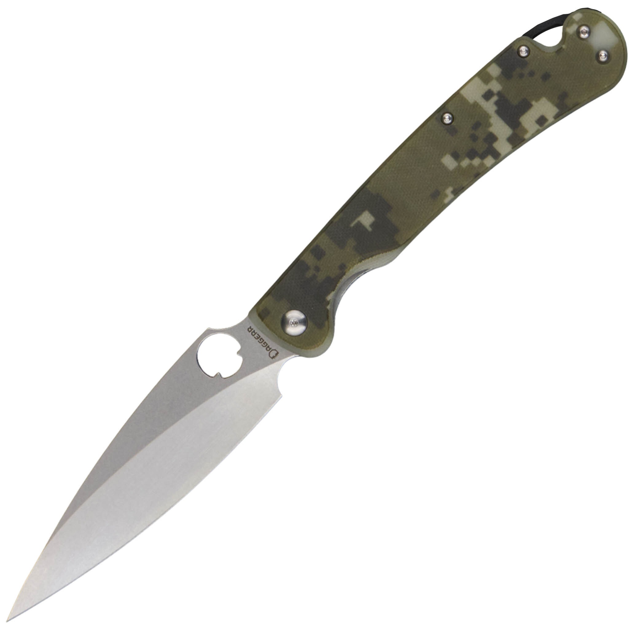 Складной нож Daggerr Sting XL Camouflage, сталь D2, рукоять G10 - фото 1