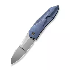 Фото Складной нож We Knife Solid, сталь CPM-20CV, рукоять титан, синий