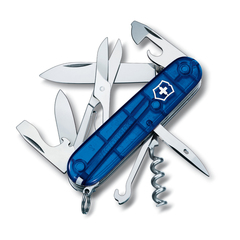 Фото Нож перочинный Victorinox Climber, сталь X55CrMo14, рукоять Cellidor®, синий, 14 функций, 91мм