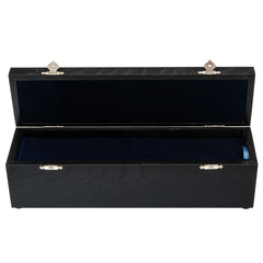 Фото Подарочная шкатулка для ножа с двойным дном, дуб, лак