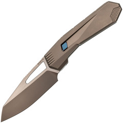 Фото Складной нож Remette Agile Peregrine Falcon, сталь M390, рукоять титан, серый