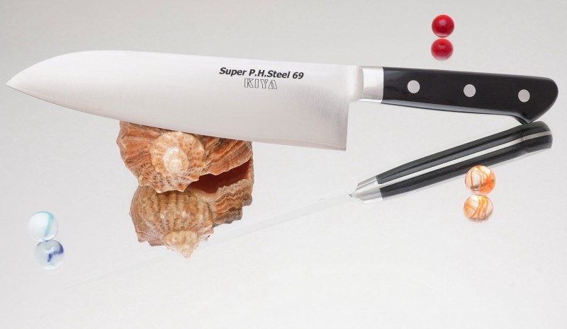 Нож Кухонный Kiya Gyuto, сталь HAP72, Pakka wood - фото 1