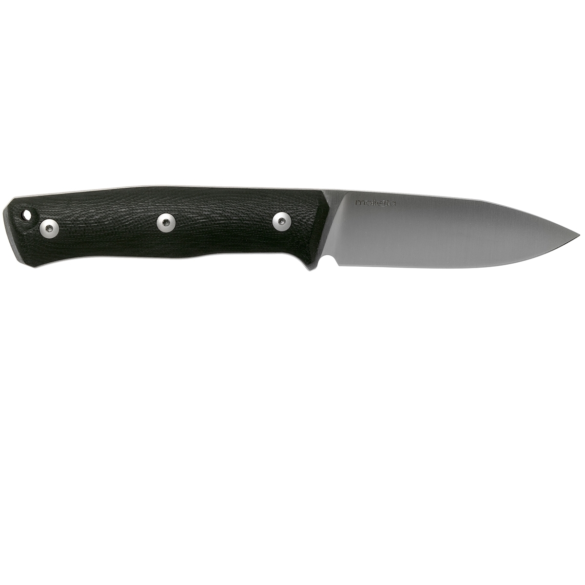 Нож с фиксированным клинком LionSteel B35, сталь Sleipner, рукоять черный G10 - фото 3