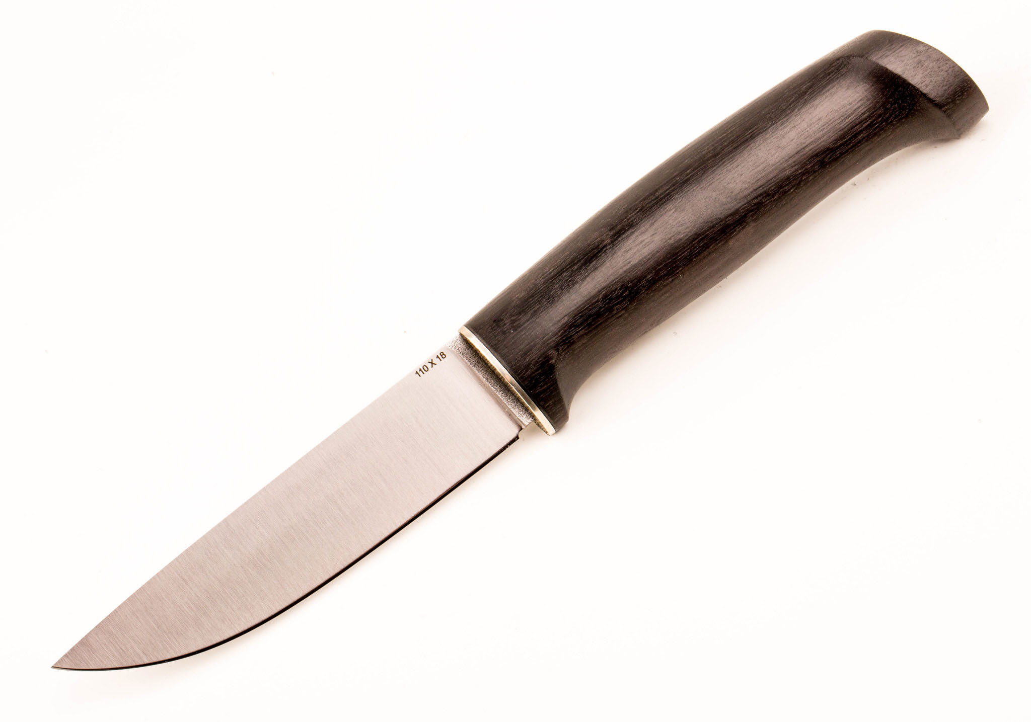Нож Барбус, сталь 110х18, граб - фото 1