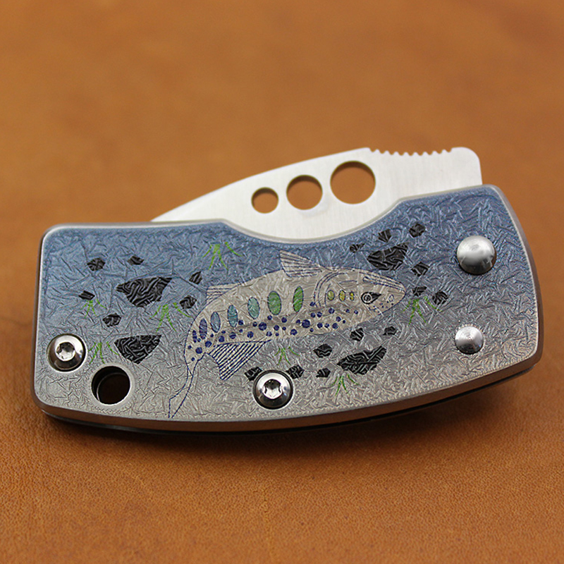 Складной нож-зажим для денег G.Sakai GS-11168, сталь VG-10 - фото 5