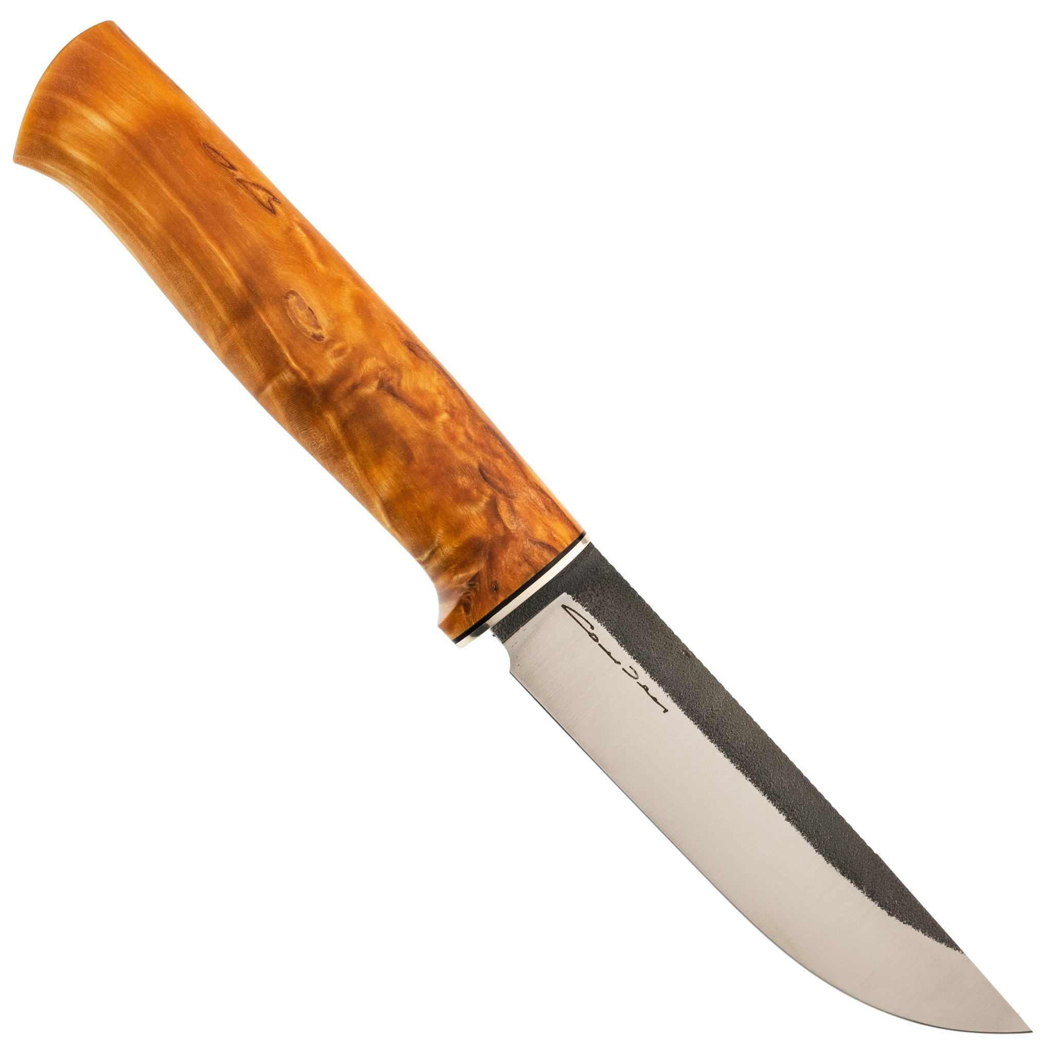 Нож Барбус, сталь Х12Ф1, карельская береза - фото 3