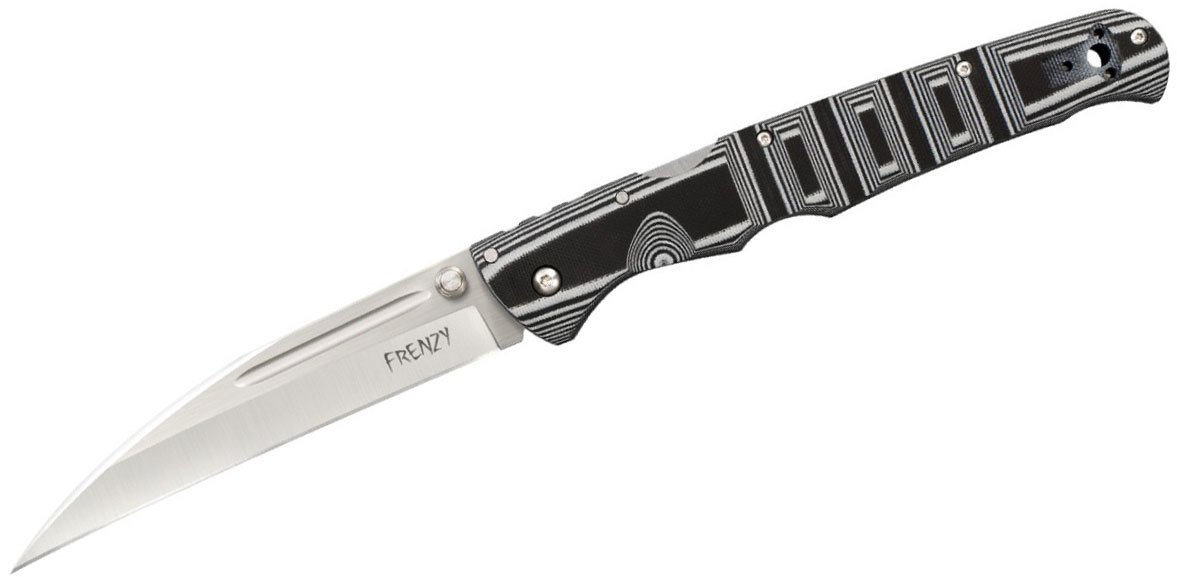 Складной нож Frenzy III (Gray/Black) - Cold Steel 62PV3, сталь CTS-XHP, рукоять G10 - фото 7
