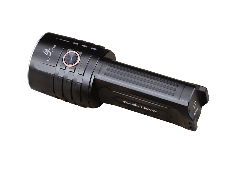 Фонарь Fenix LR35R, черный фонарь аккумуляторный uc30 2017 xp l hi v3 fenix