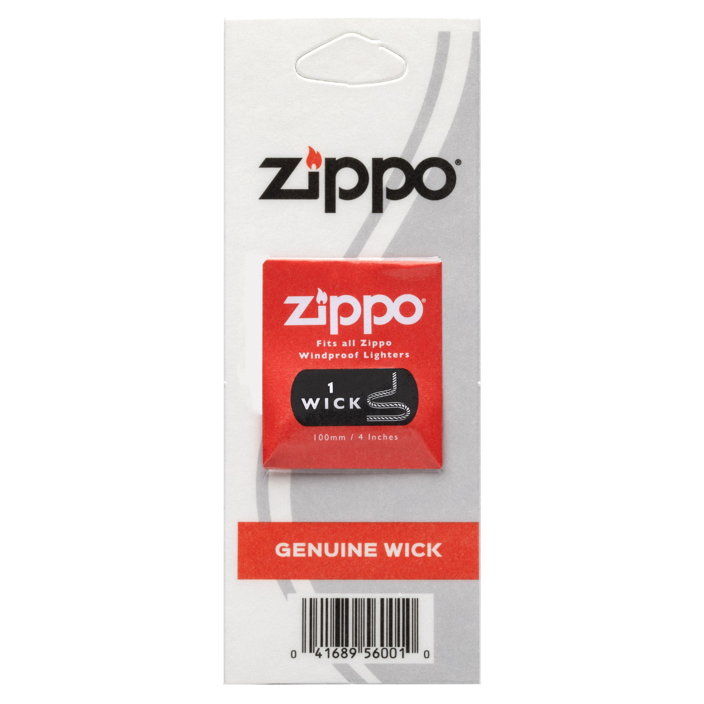 Фитиль Zippo в блистере, 1 шт. нож перочинный zippo rough synthetic trapperlock 105 мм чёрный зажигалка zippo 207