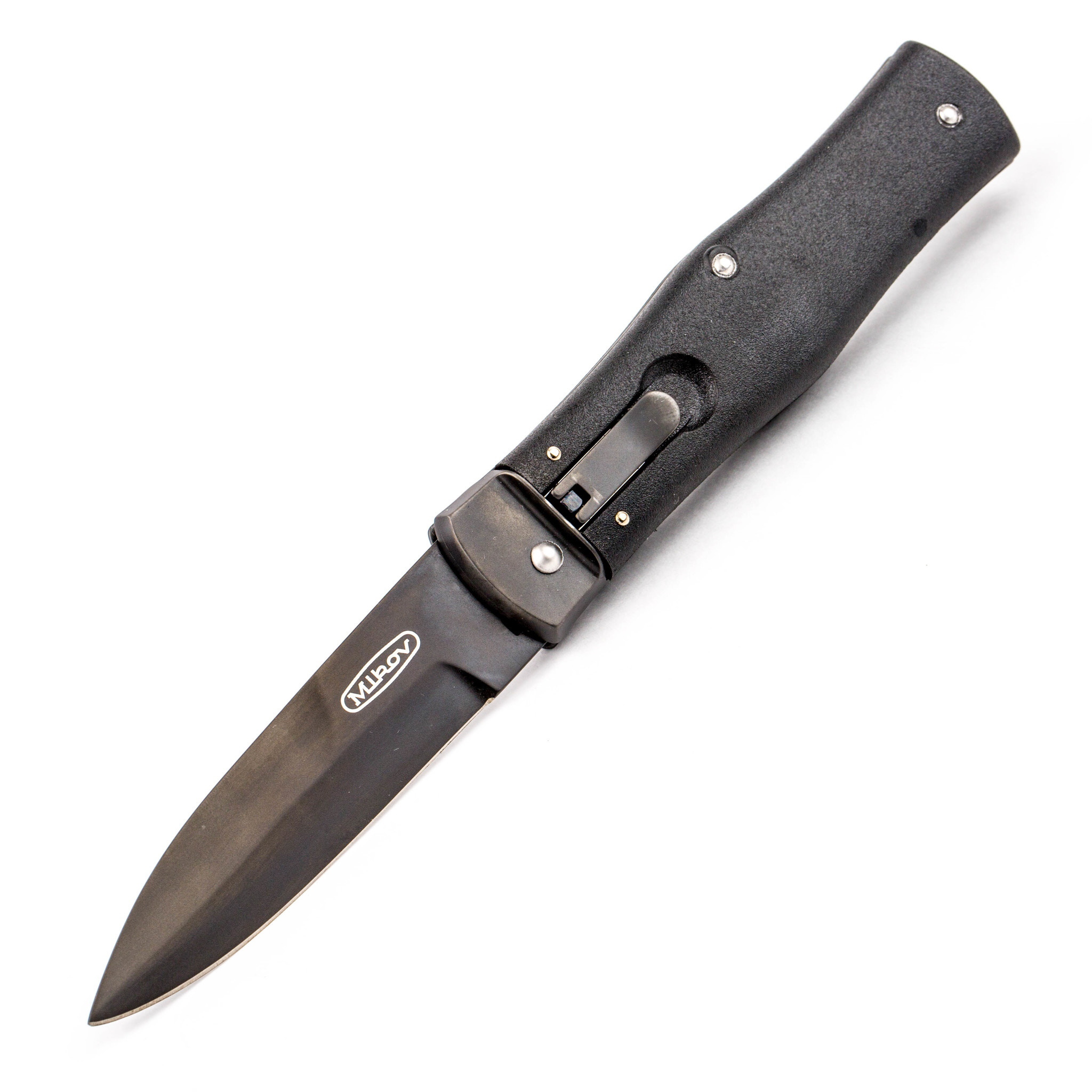 Нож автоматический Predator Mikov Black, N690
