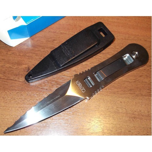 Нож с фиксированным клинком Fantoni Clip Lock RM FAN/C/LGyR - фото 3