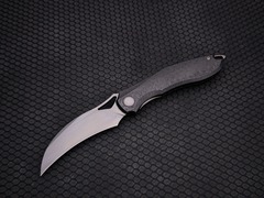Фото Складной нож TuoTown Hawk-B, сталь T10S, рукоять G10/Carbon Fiber