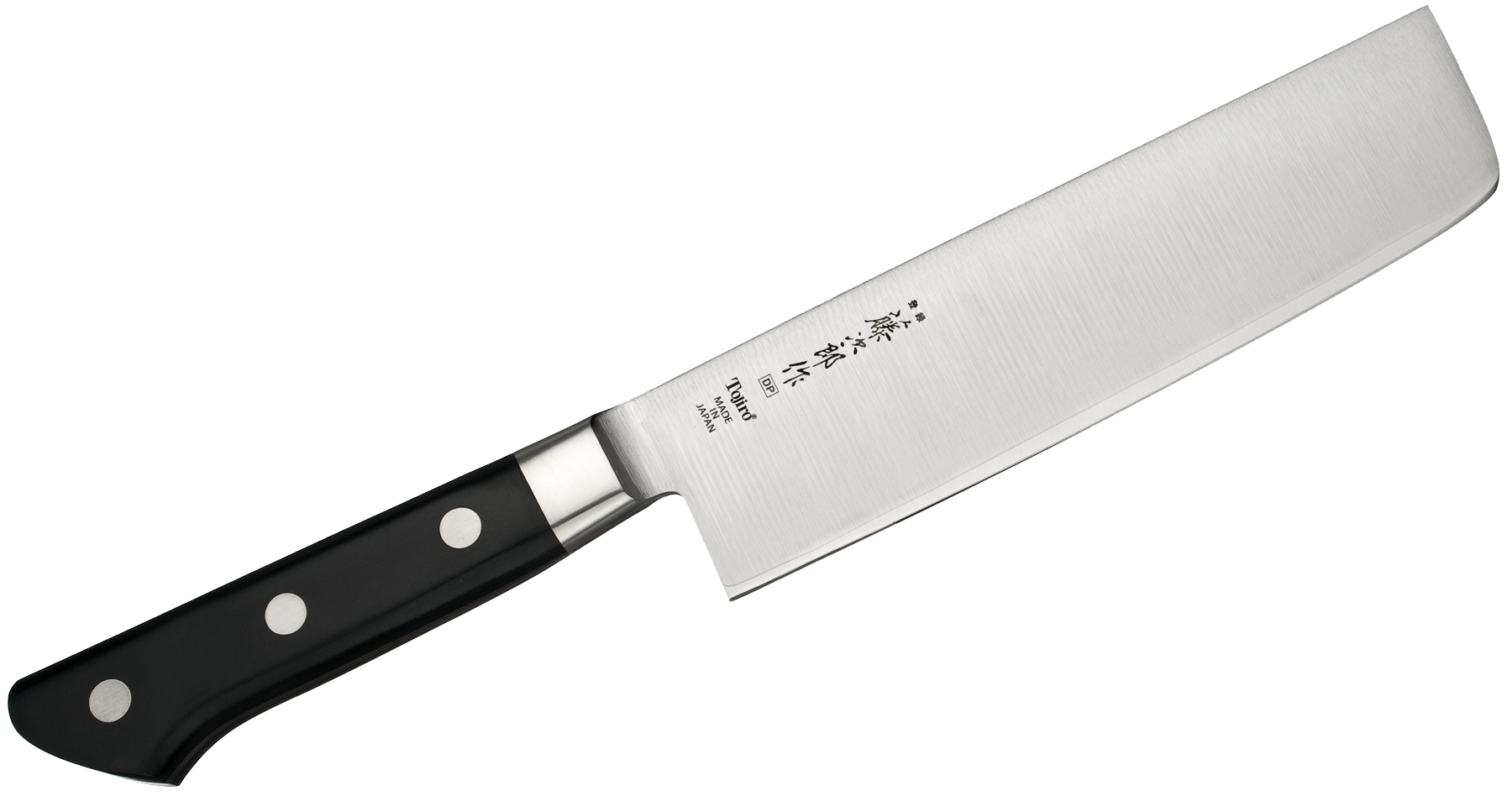 фото Кухонный нож для овощей накири, western knife, tojiro, f-502, сталь vg-10, в картонной коробке