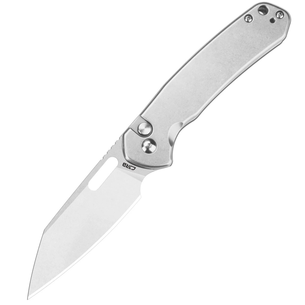 Складной нож CJRB Pyrite 79 мм, сталь AR-RPM9, рукоять сталь, Бренды, CJRB Cutlery