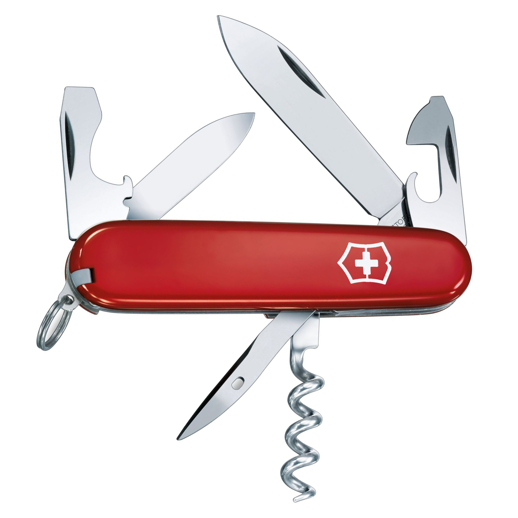 Нож перочинный Victorinox Tourist, сталь X55CrMo14, рукоять Cellidor®, красный - фото 2