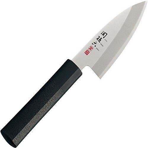Кухонный нож Деба Seki Magoroku EdgeST 165 мм, нержавеющая сталь, рукоять пластик