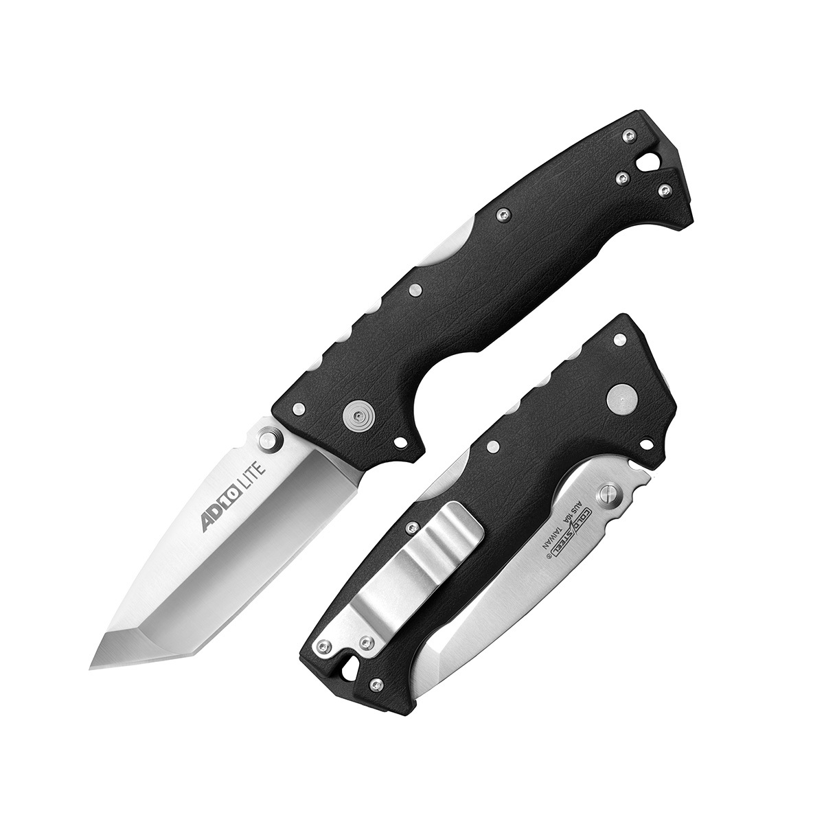 Нож складной Cold Steel AD-10 Lite Tanto, сталь AUS-10A, рукоять термопластик GFN, black