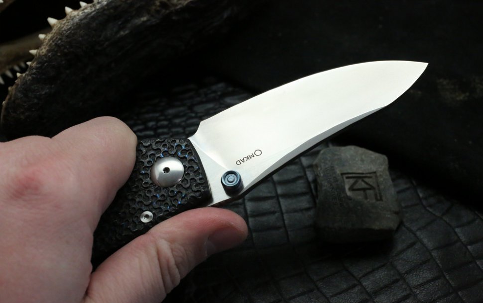 

Складной нож CKF Farko, сталь M390, рукоять Titanium, G10