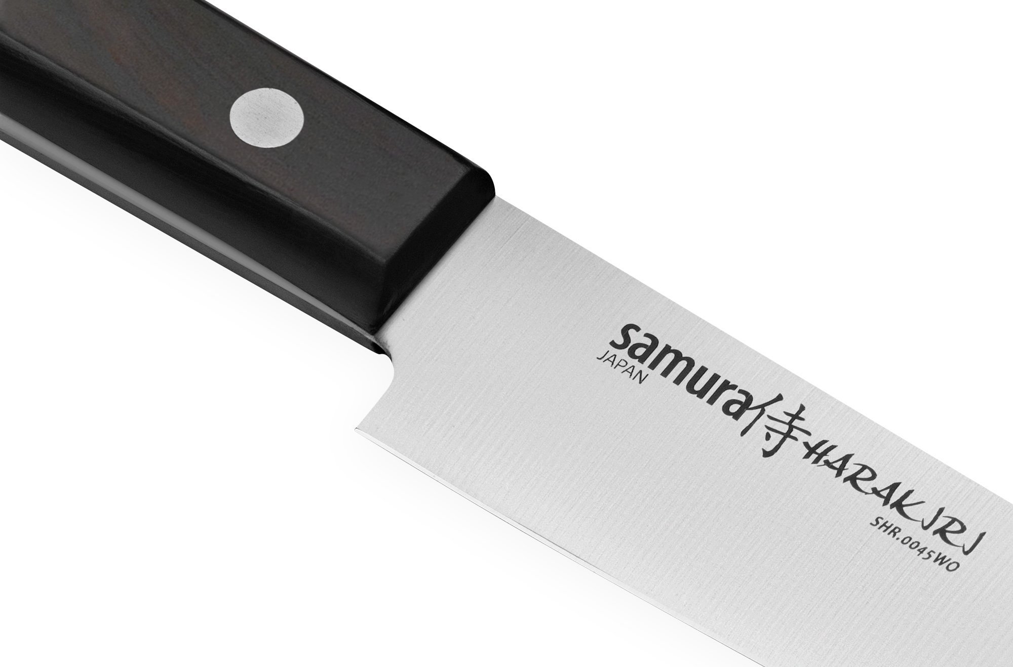 фото Нож для нарезки samura harakiri shr-0045wo/k, сталь aus-8, рукоять abs пластик