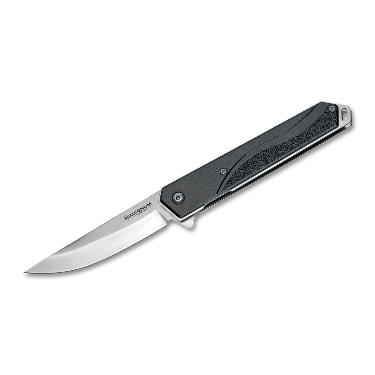 Складной нож Boker Magnum Japanese Iris, сталь 440A, рукоять алюминий нож разведчика дамасская сталь рукоять карельская береза