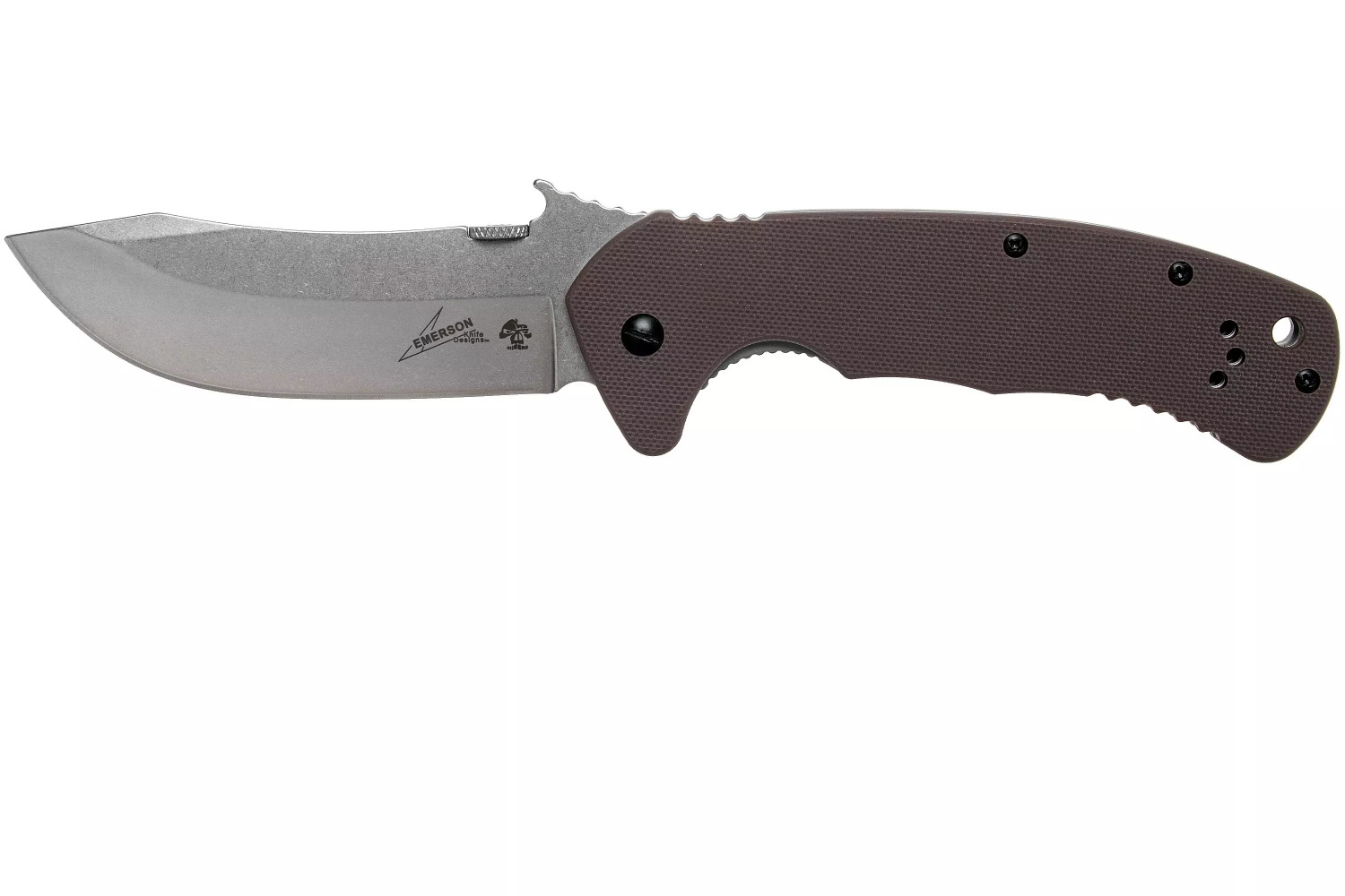 Нож складной Kershaw Emerson CQC-11K, сталь D2, рукоять коричневый G10 - фото 1