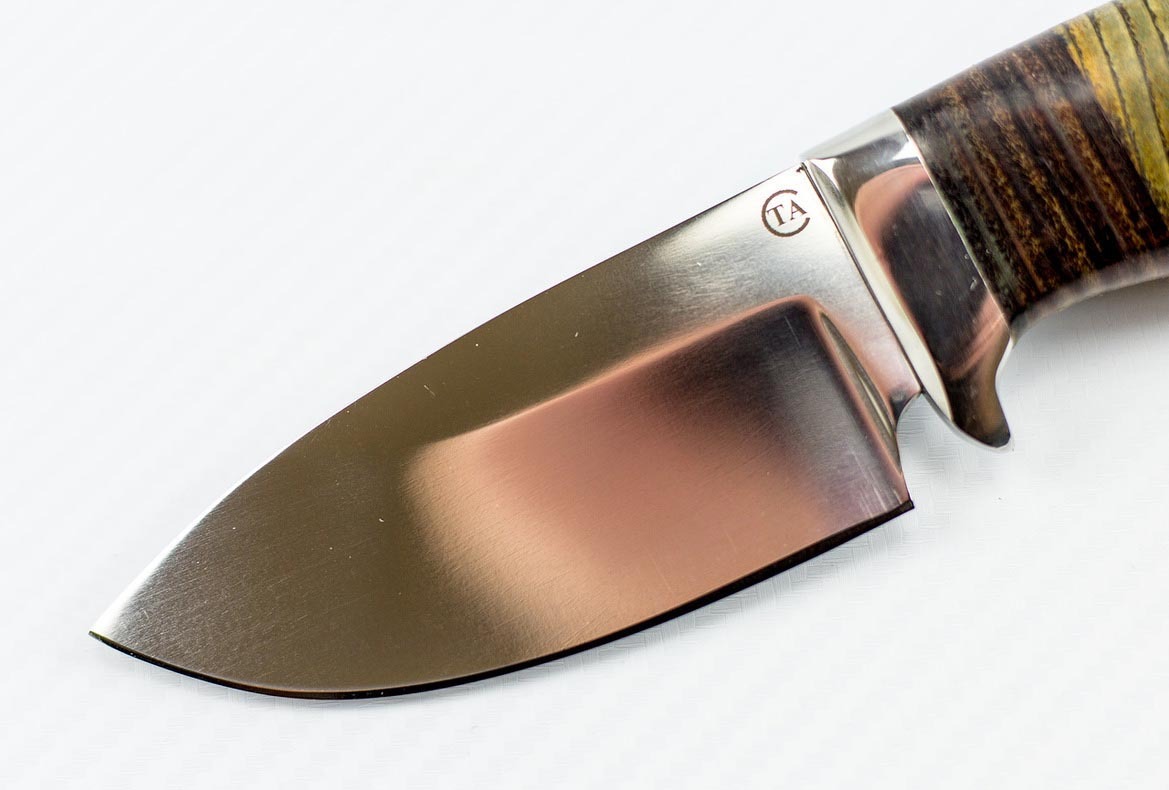 Нож Барсук-3, сталь D2, кожа от Ножиков