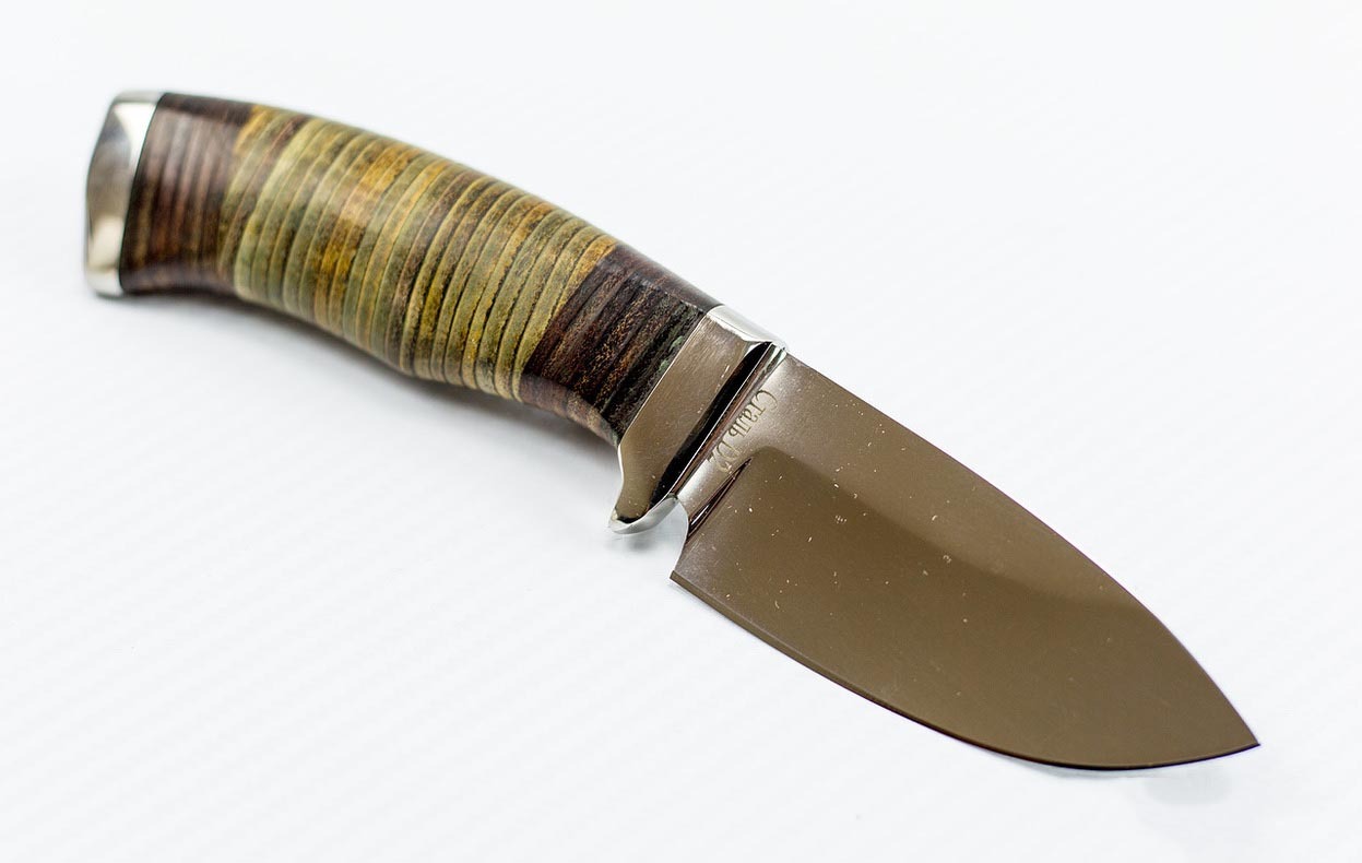 Нож Барсук-3, сталь D2, кожа - фото 2