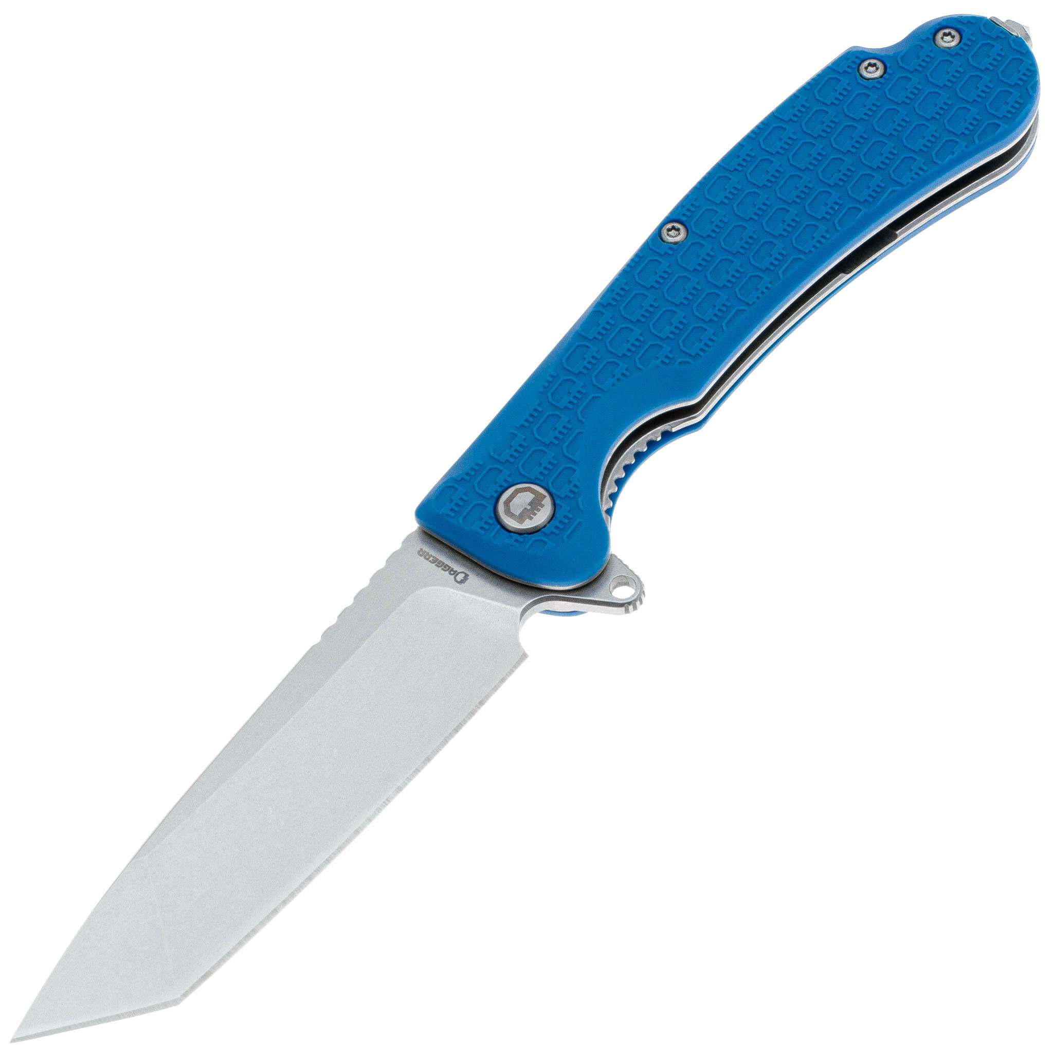 Складной нож Daggerr Yakuza Blue SW DL, сталь 8Cr14MoV, рукоять FRN складной нож boker icepick dagger сталь vg 10 рукоять carbon fiber