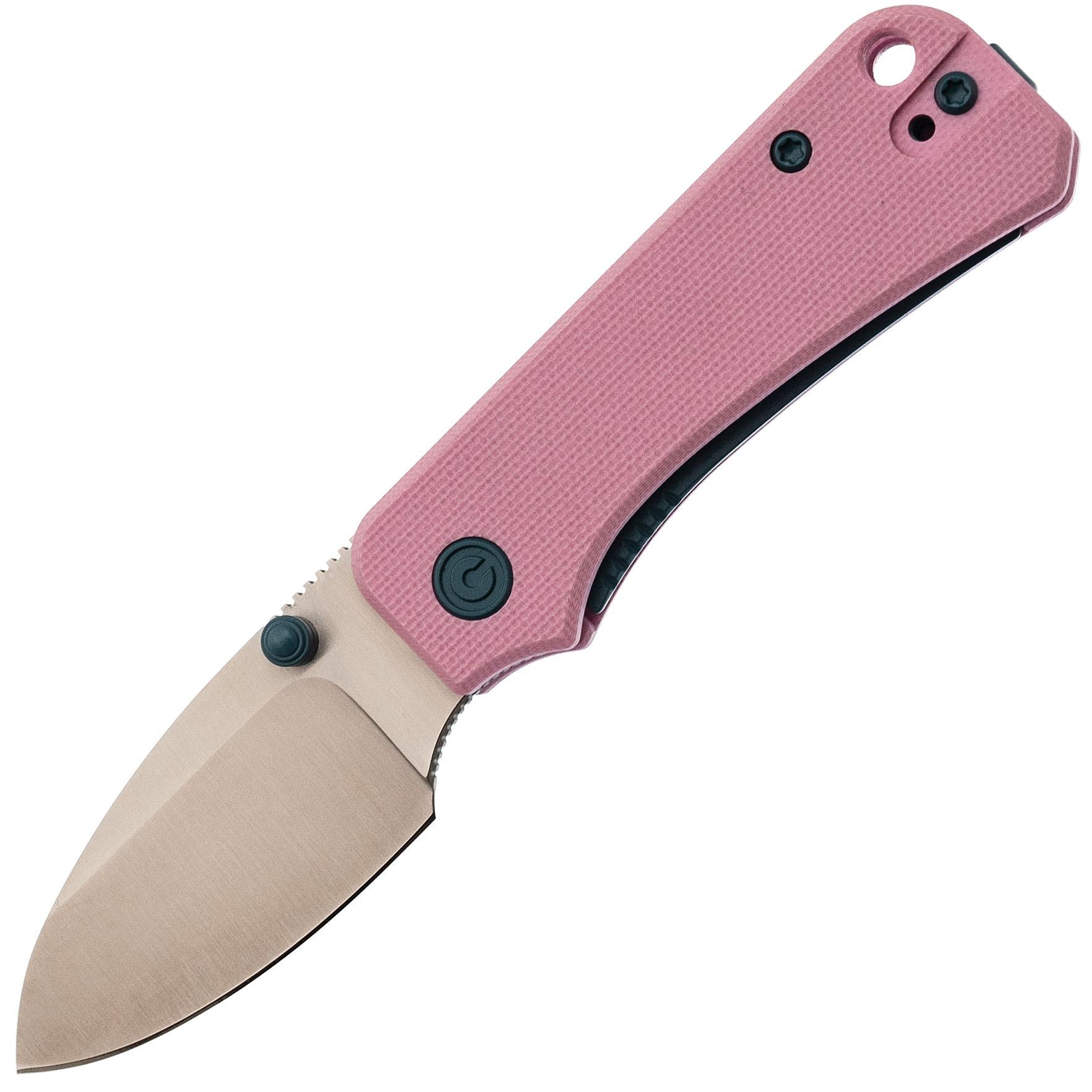 

Складной нож Civivi Baby Banter, сталь Nitro-V, рукоять G10, розовый