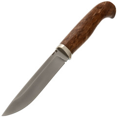 Фото Нож Финка-125, сталь N690, рукоять карельская береза