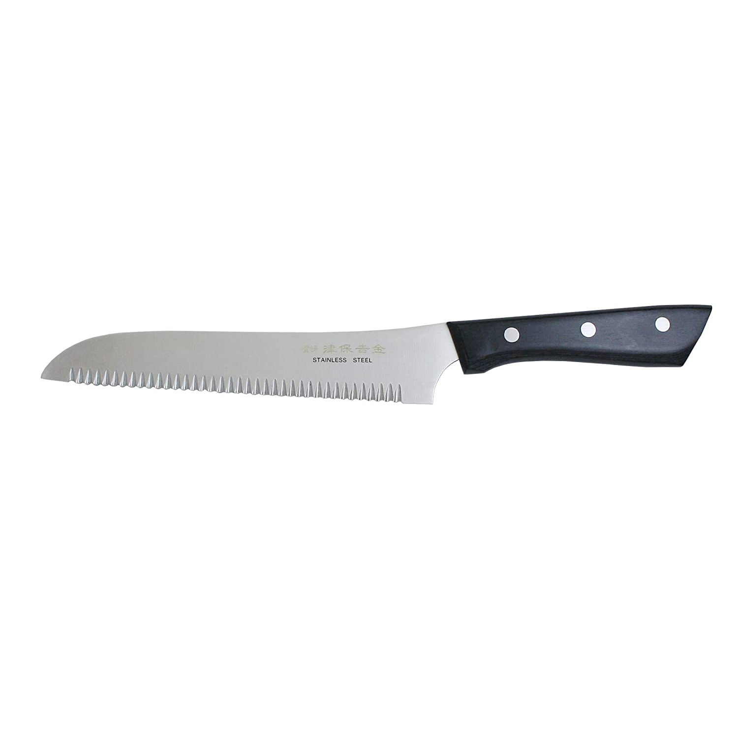 Нож кухонный для замороженных продуктов Kanetsune, сталь 420J2 Stainless Steel, рукоять древесный пластик от Ножиков