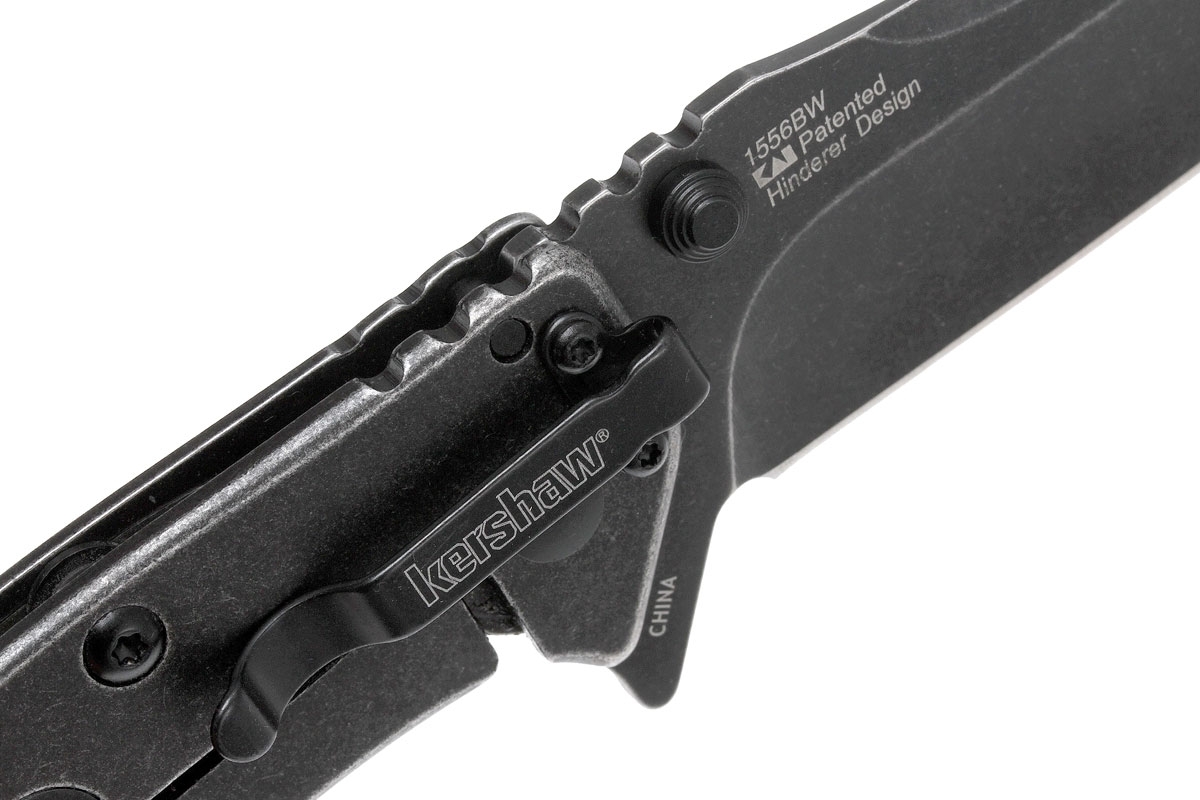 Складной полуавтоматический нож Kershaw Cryo II K1556BW, сталь 8Cr13MoV, рукоять нержавеющая сталь - фото 5