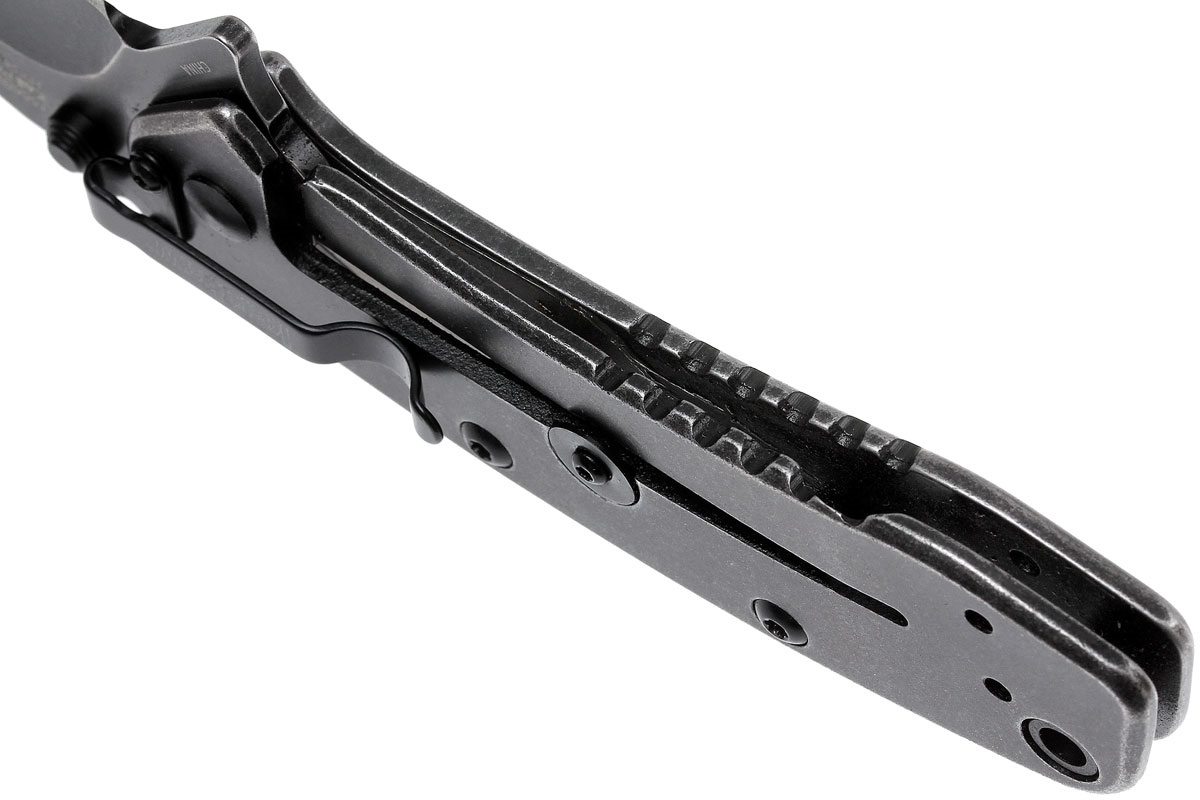 Складной полуавтоматический нож Kershaw Cryo II K1556BW, сталь 8Cr13MoV, рукоять нержавеющая сталь - фото 6